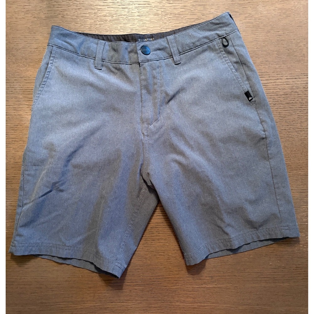 Quiksilver Amphibian Hybrid Shorts Mens 28 Grey Heathered Walkshorts Water Land